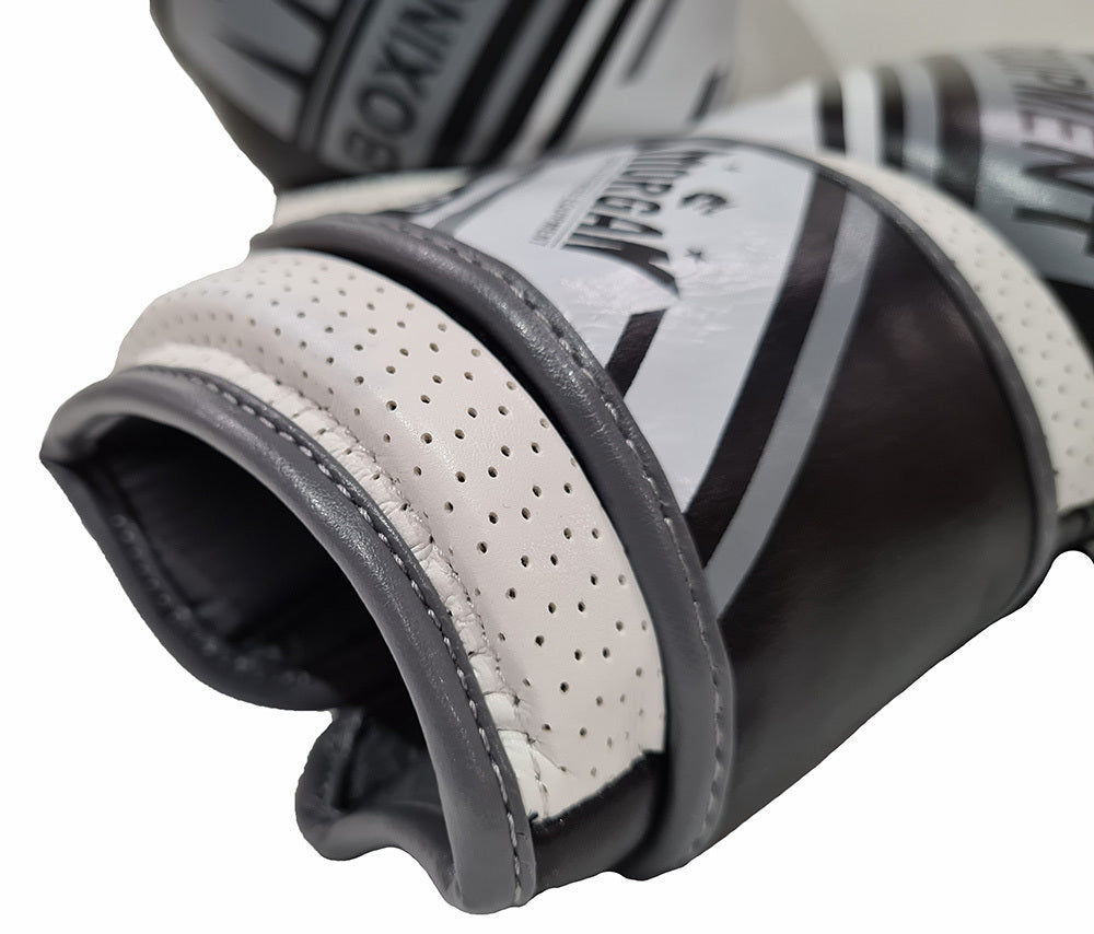 MORGAN Aventus Leather Boxing Gloves - Boxing & Muay Thai - BLACK