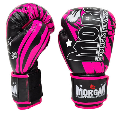 MORGAN BKK Ready Boxing & Muay Thai Gloves (8-12-16oz) - Boxing & Muay Thai - Fluro Pink