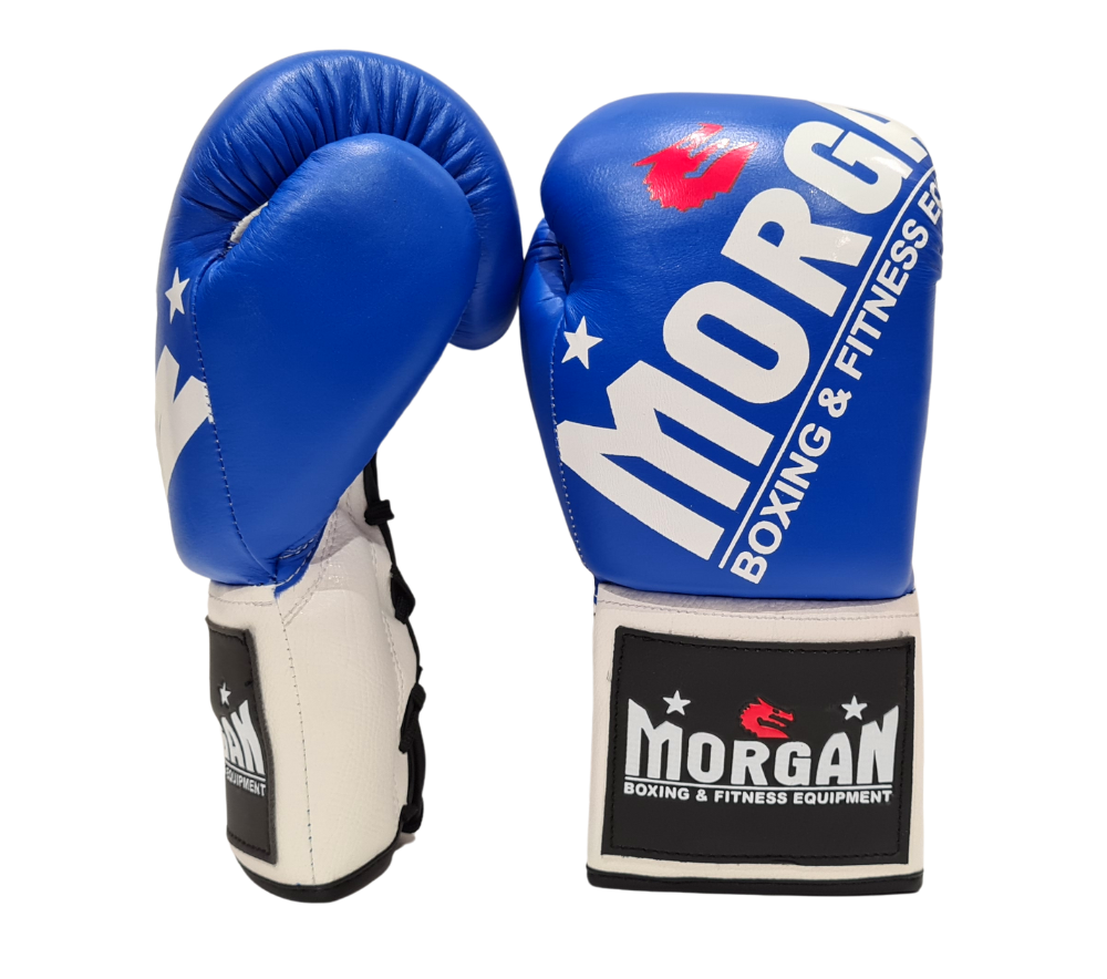 MORGAN V2 Fight Night Boxing Gloves (8/10oz) - Boxing & Muay Thai - BW - MS-BG-FN-8OZ-BW