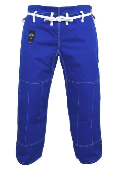 MORGAN DRAGON Fight Wear Competition BJJ Pants IBJJF approved - Blue