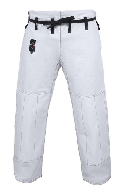 MORGAN DRAGON Fight Wear Competition BJJ Pants IBJJF approved - white