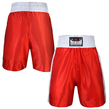 MORGAN MUAY THAI MMA UFC Boxing Training Shorts - Boxing & MMA Shorts - RED