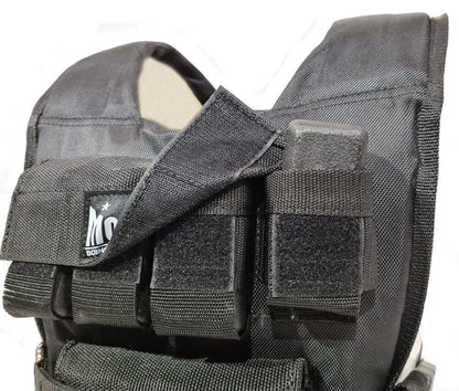 MORGAN Weighted Training Vest (15Kg) For Bodyweight Exercises