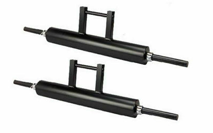 MORGAN Farmers Walk Handles (Pair) Powder Coated Steel Strength Training Tool
