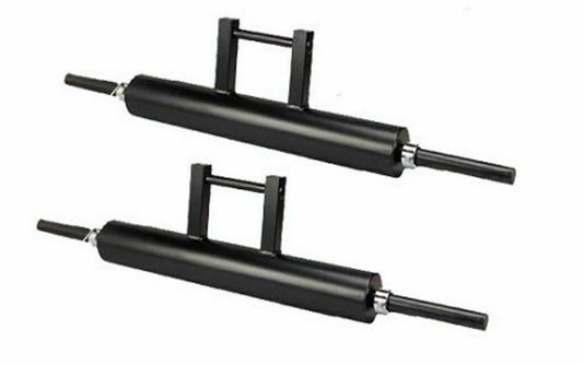 MORGAN Farmers Walk Handles (Pair) Powder Coated Steel Strength Training Tool