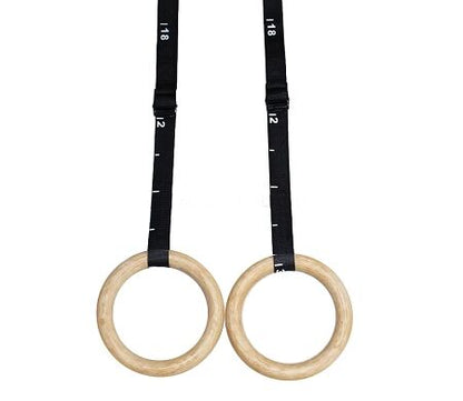 MORGAN Competition Grade Gymnastic/gym Wooden Rings