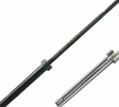 20Kg MORGAN Black Harden Chrome Olympic Barbell - 680Kg Max Capacity