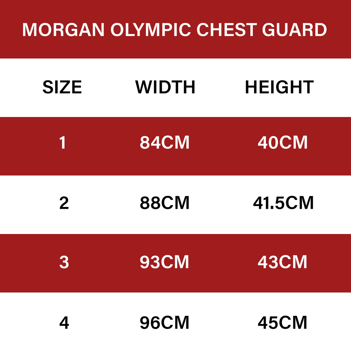 MORGAN MUAY THAI MMA Boxing Training Olympic Reversible Chest Guard