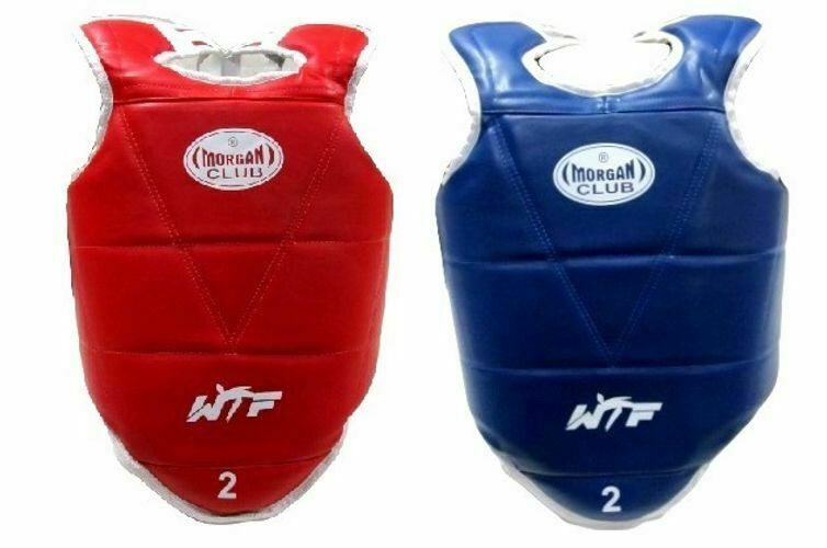 MORGAN MUAY THAI MMA Boxing Training Olympic Reversible Chest Guard