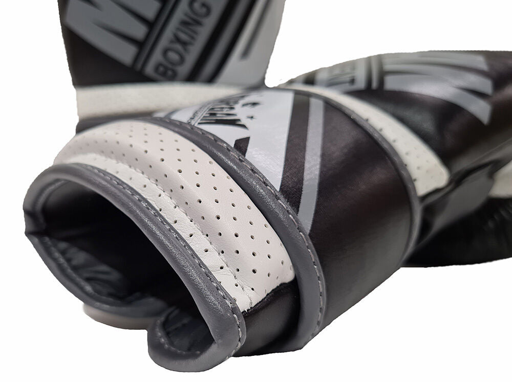 MORGAN Aventus Leather Curved Bag Mitts - Boxing & Muay Thai - BWH
