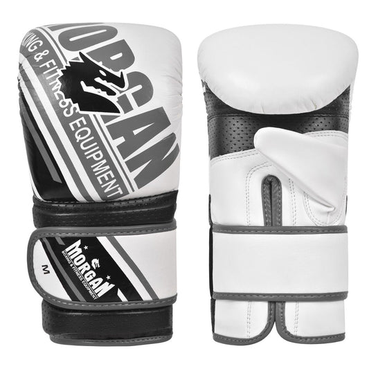 MORGAN Aventus Leather Curved Bag Mitts - Boxing & Muay Thai - WHB