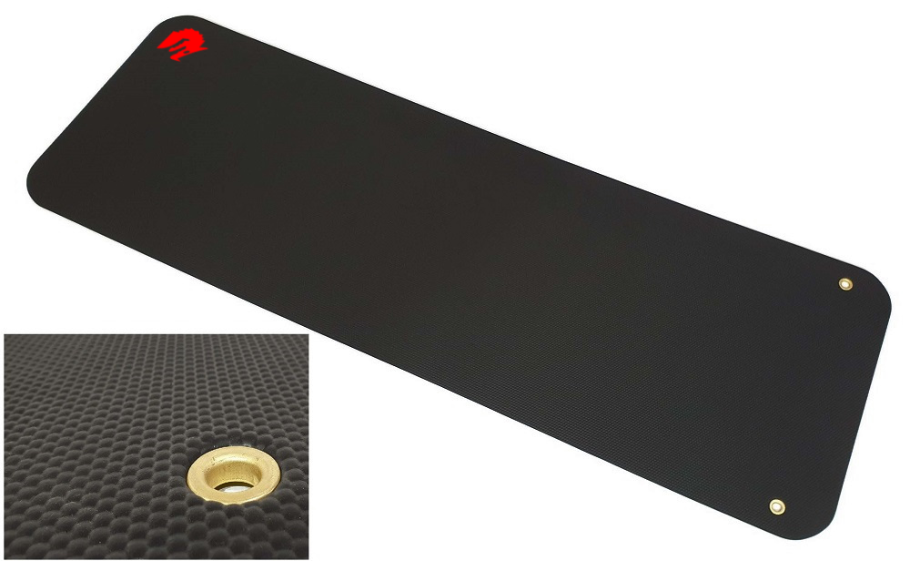 MORGAN Hanging Excise Matt Yoga Multi Purpose Training Matt [Black]