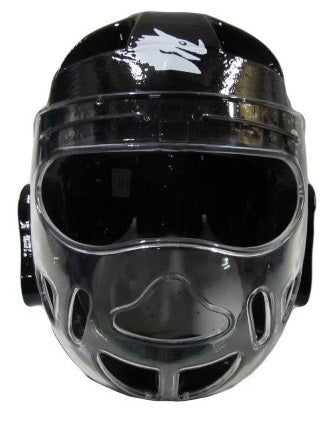 MORGAN Martial Arts Dipped Foam Head Guard + Prospec Grill - Boxing Head Guard