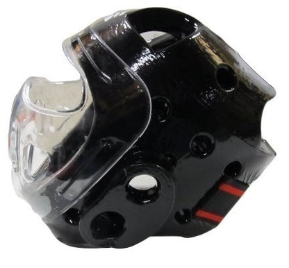 MORGAN Martial Arts Dipped Foam Head Guard + Prospec Grill - Boxing Head Guard