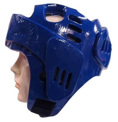 MORGAN Martial Arts Dipped Foam Protector - Head Guard - Boxing Head Guard - RED