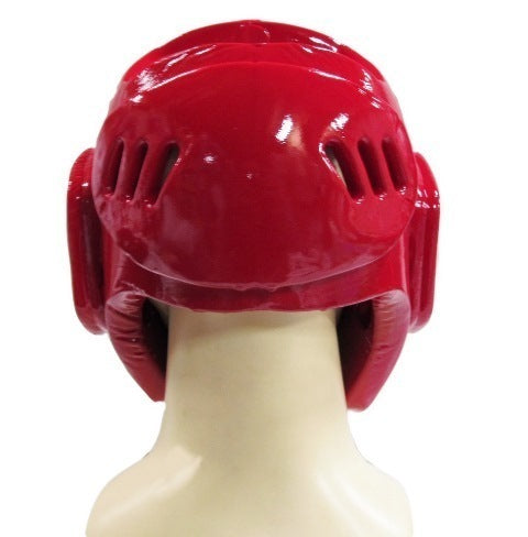 MORGAN Martial Arts Dipped Foam Protector - Head Guard - Boxing Head Guard - RED