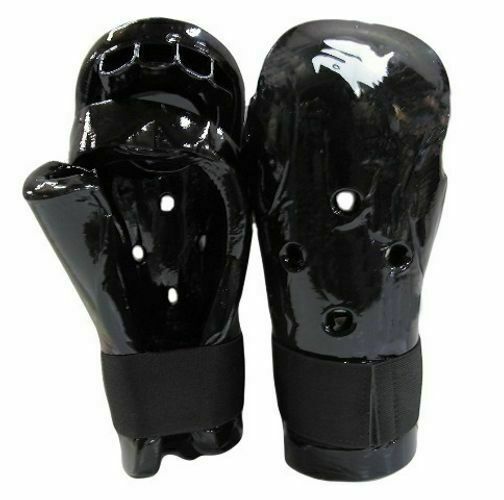 MORGAN Martial Arts Dipped Foam Protector - Hand Guards - Forearm Protection - BLACK