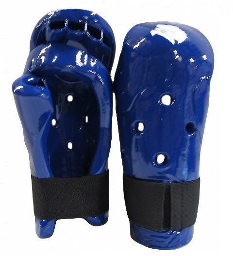 MORGAN Martial Arts Dipped Foam Protector - Hand Guards - Forearm Protection - Blue