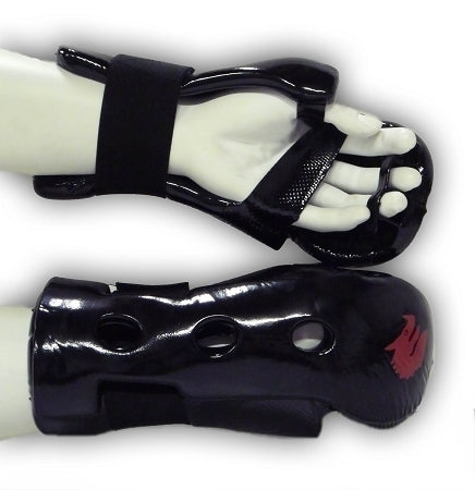 MORGAN Martial Arts Dipped Foam Protector - Hand Guards - Forearm Protection - RED