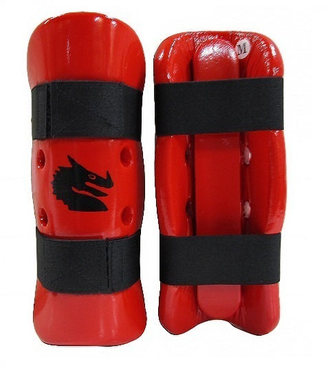 MORGAN Martial Arts Dipped Foam Protector - Forearm Guards - Forearm Protection - RED