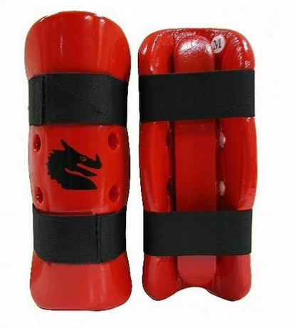 MORGAN Martial Arts Dipped Foam Protector - Forearm Guards - Forearm Protection - RED