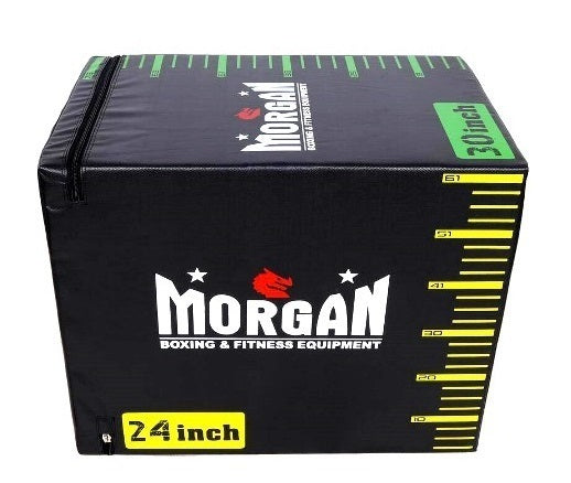 MORGAN 3 In 1 Cross Functional Fitness High Density Foam Plyo Box V2