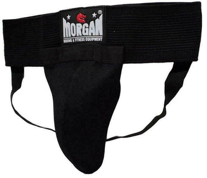 MORGAN Classic Elastic Groin Guard With Cup - Groin Protection - BLACK
