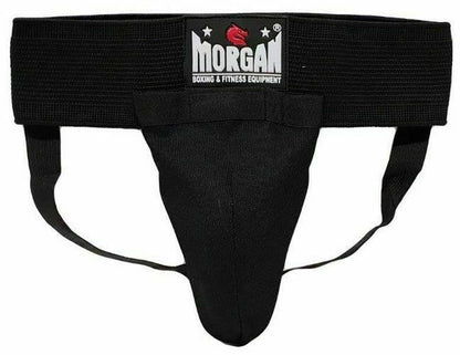 MORGAN Classic Elastic Groin Guard With Cup - Groin Protection - BLACK