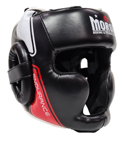 MORGAN V2 Endurance Full Face Head Guard Protector - Boxing Head Guard