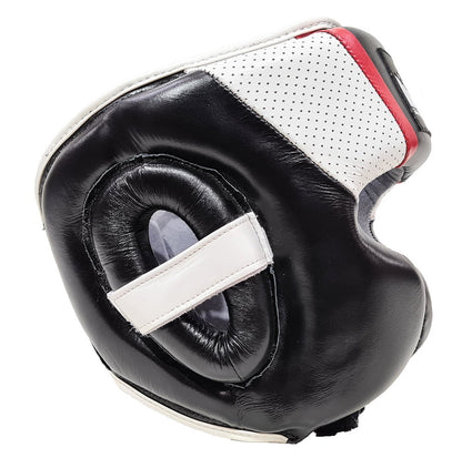 MORGAN V2 Mexican Leather Head Guard Protector - Boxing Head Guard