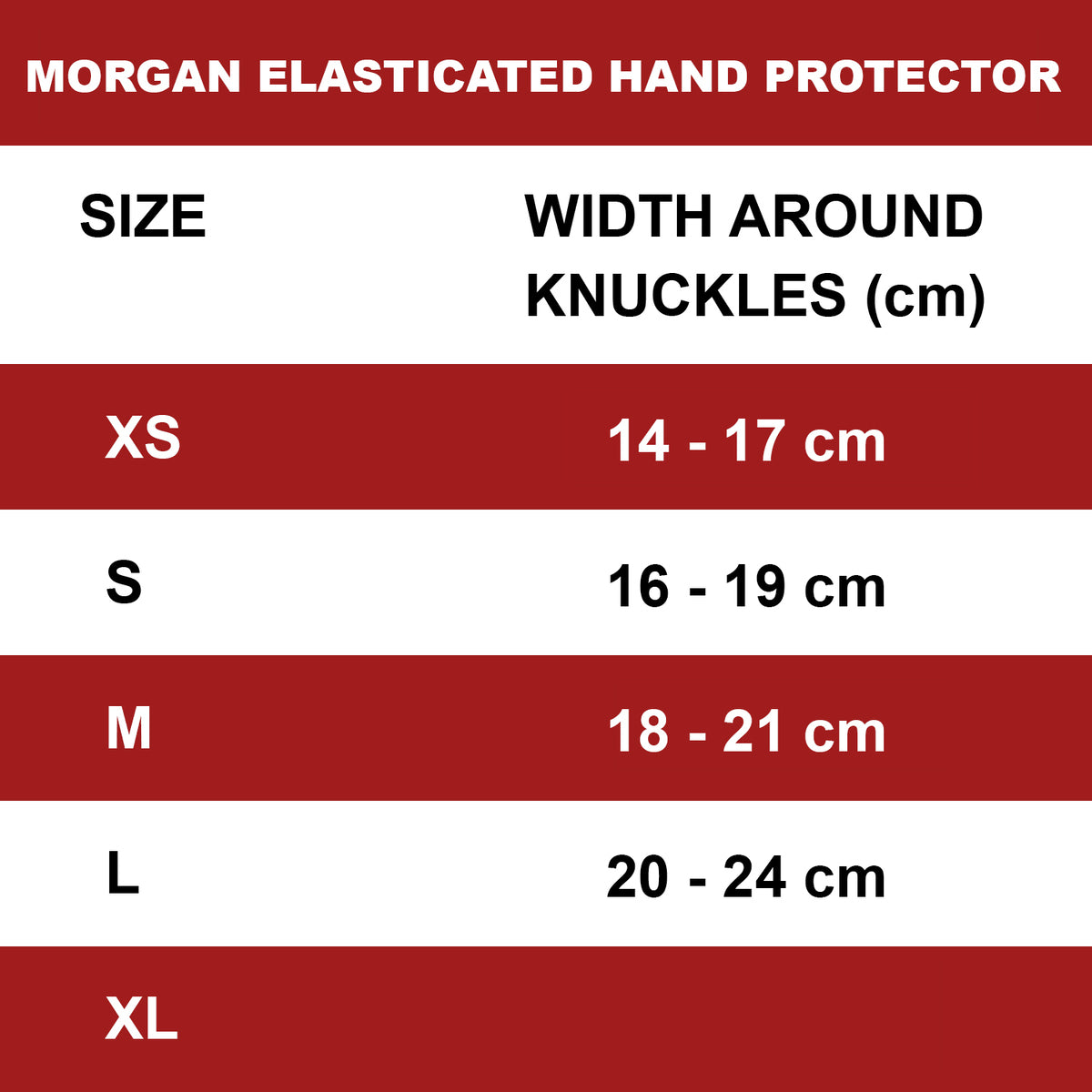 MORGAN Karate Hand Protectors - Forearm Protection - BLACK