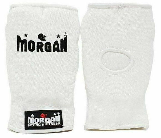 MORGAN Karate Hand Protectors - Forearm Protection - white