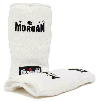 MORGAN Karate Hand Protectors - Forearm Protection - white