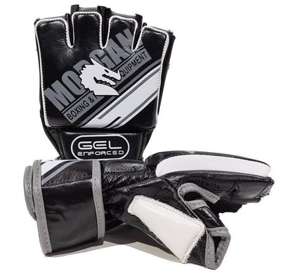 MORGAN Aventus Gel Mma Hybrid Leather Bag Gloves ( S-Xl ) - MMA Training Gear