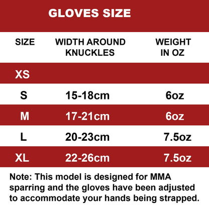 MORGAN Alpha Series Mma Sparring Gloves - MMA Training Gear