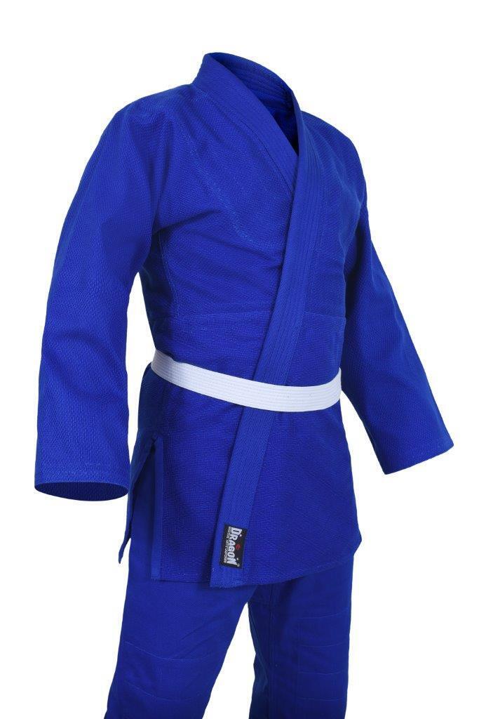 MORGAN DRAGON Blue 1.5 (550Gsm) Judo Weave Martial Arts Uniforms - Judo Uniform