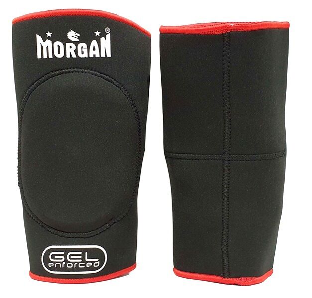 MORGAN MMA UFC Fight Gel Enforced Neoprene Knee Guard (Pair)