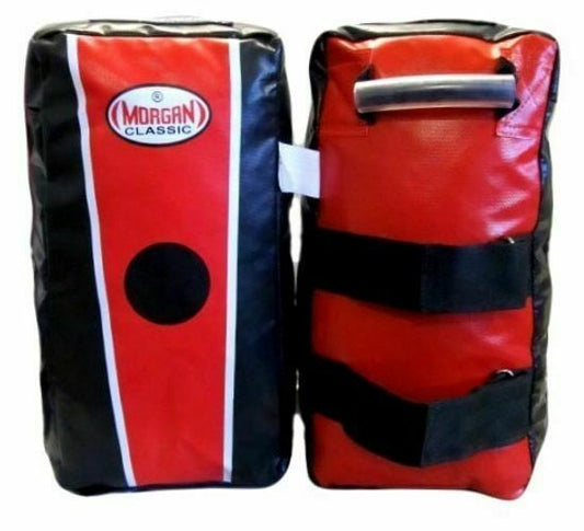 MORGAN V2 Classic Rag Filled Thai Target Focus Pads (Pair) - Boxing Focus Pads