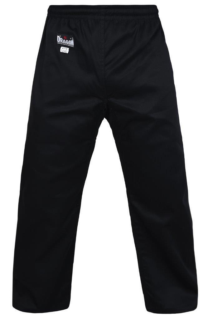 MORGAN DRAGON Karate GI Uniform(Black) - 8Oz - Karate Uniform