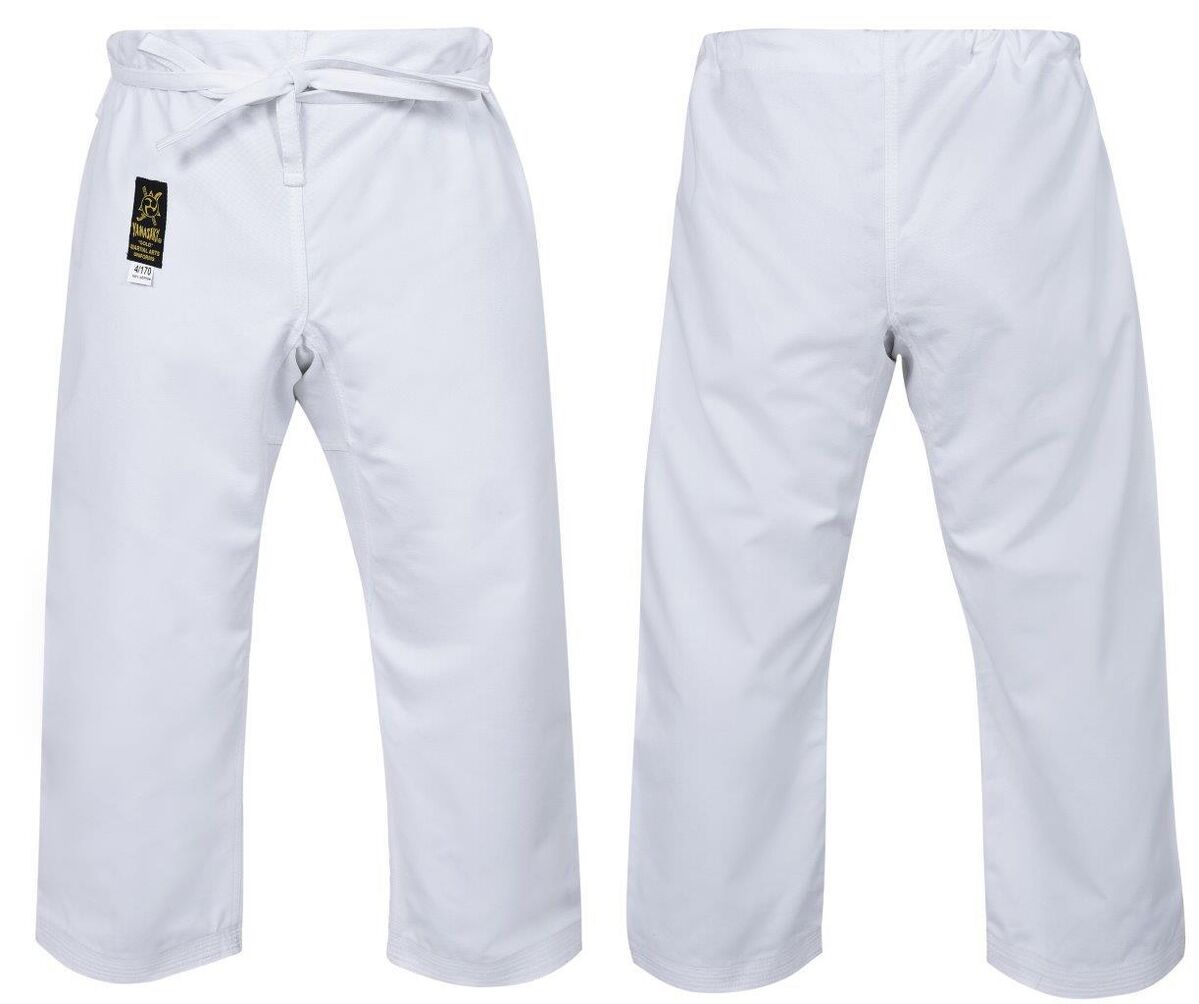 MORGAN YAMASAKI Gold Canvas Pants [14oz] - Martial Arts Pants