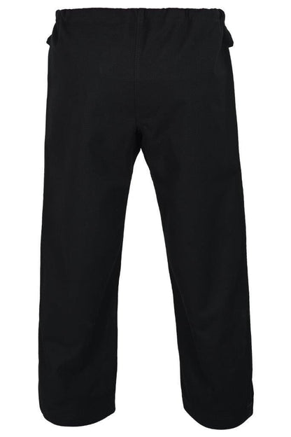 MORGAN YAMASAKI Gold Canvas Pants (Black) 14oz - Martial Arts Pants