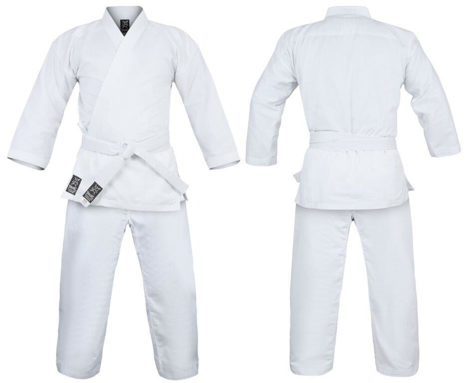 MORGAN YAMASAKI PRO V2 WHITE KARATE UNIFORM (10oz) - Karate Uniform
