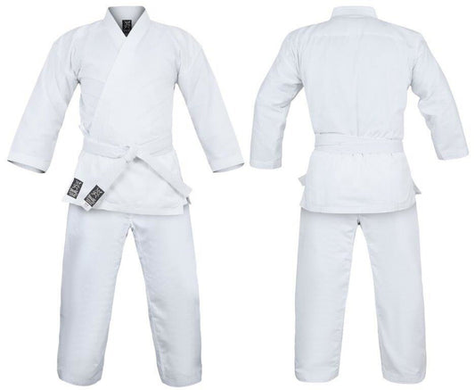 MORGAN YAMASAKI PRO V2 WHITE KARATE UNIFORM (10oz) - Karate Uniform