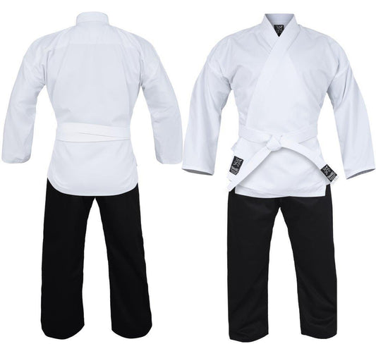 MORGAN YAMASAKI Pro Salt & Pepper Karate Uniform (10Oz) - Karate Uniform