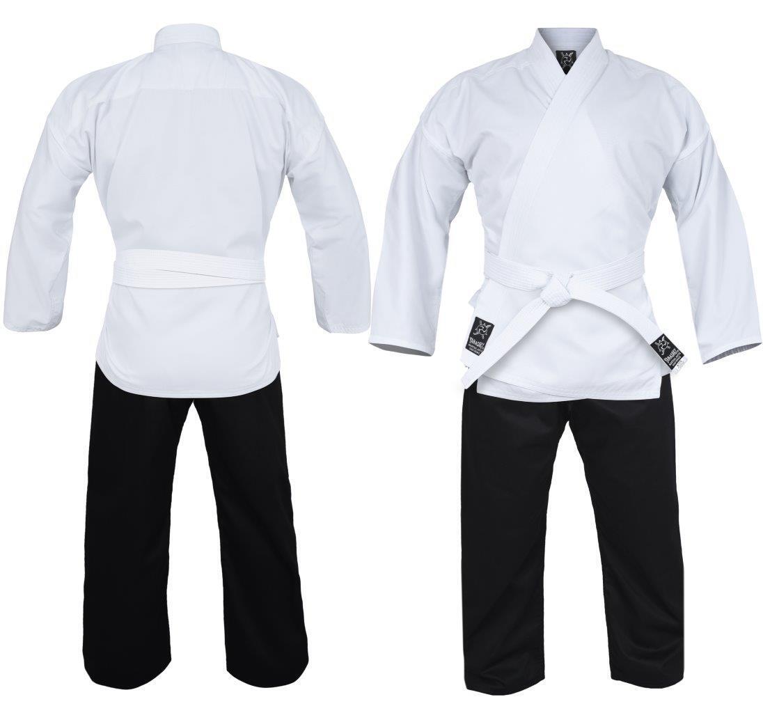 MORGAN YAMASAKI Pro Salt & Pepper Karate Uniform (10Oz) - Karate Uniform
