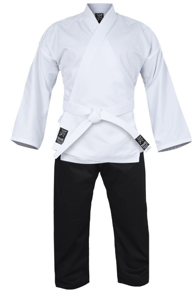 MORGAN YAMASAKI Pro Salt & Pepper Karate Uniform (10Oz) - Karate Uniform