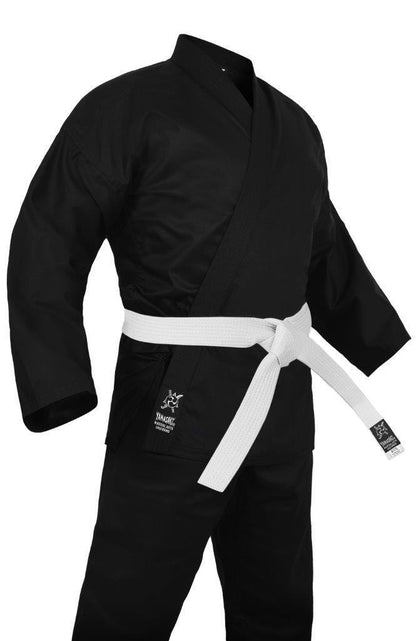 MORGAN YAMASAKI Pro Black Karate Uniform (10Oz) - Karate Uniform