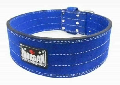 MORGAN Quick Release Suede Leather Weight Belt - Weightlifting Belt