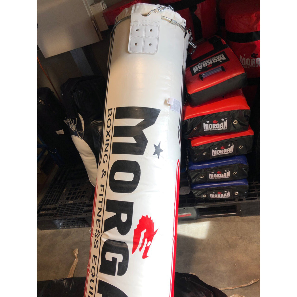 [Pick Up Only, No Delivery Available] MORGAN V2 Endurance Foam Lined XL Heavy Punch Bag Filled (6Ft X 42Cm Diameter)