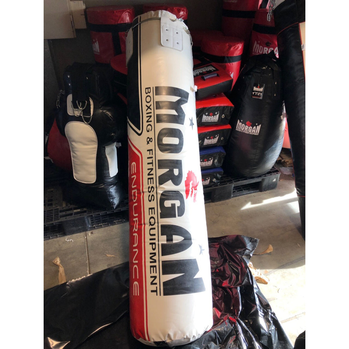 MORGAN V2 Endurance Foam Lined XL Heavy Punch Bag [Unfilled] (6Ft X 42Cm Diameter)